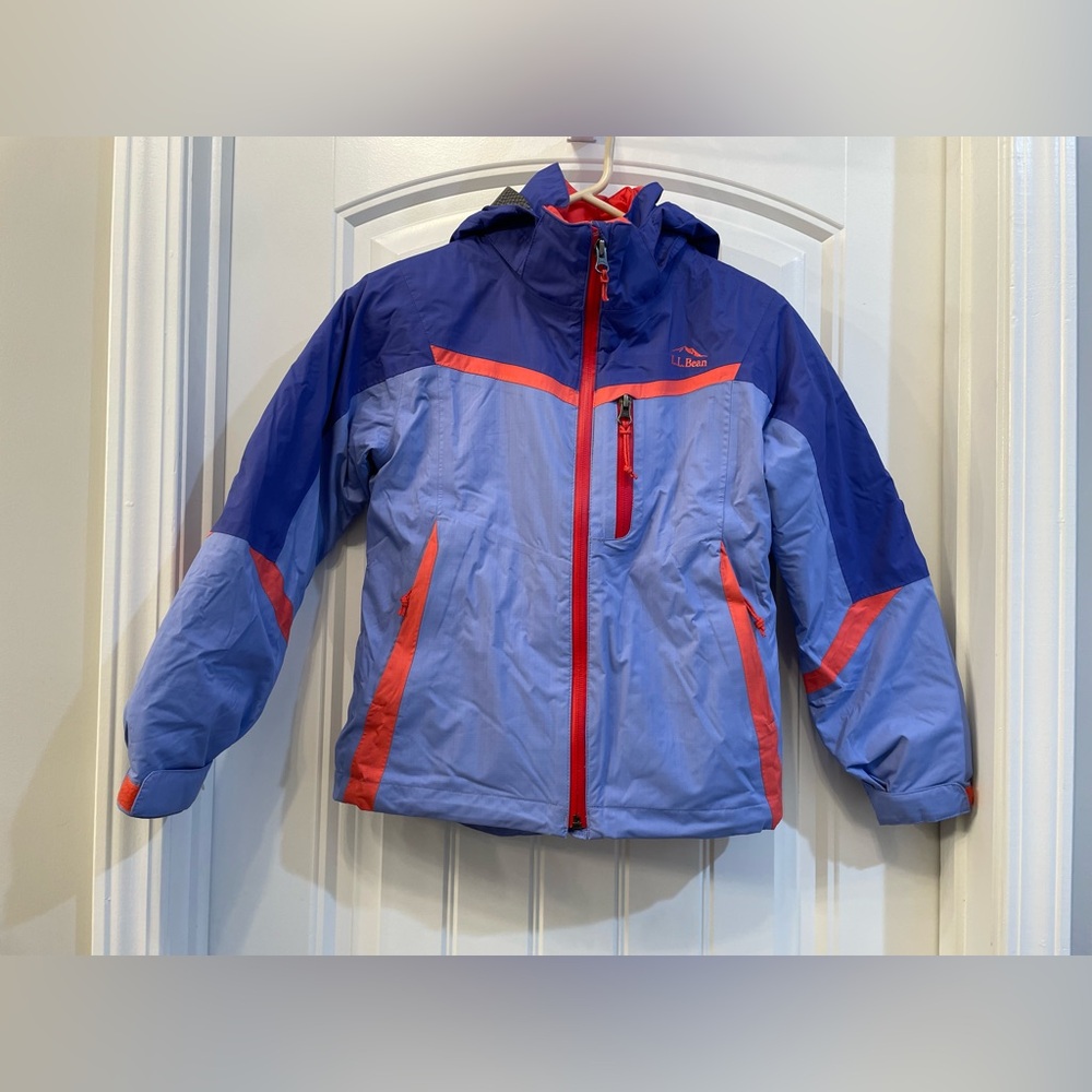 LL Bean Kids' Pathfinder 3-in-1 ski jacket. Like new!